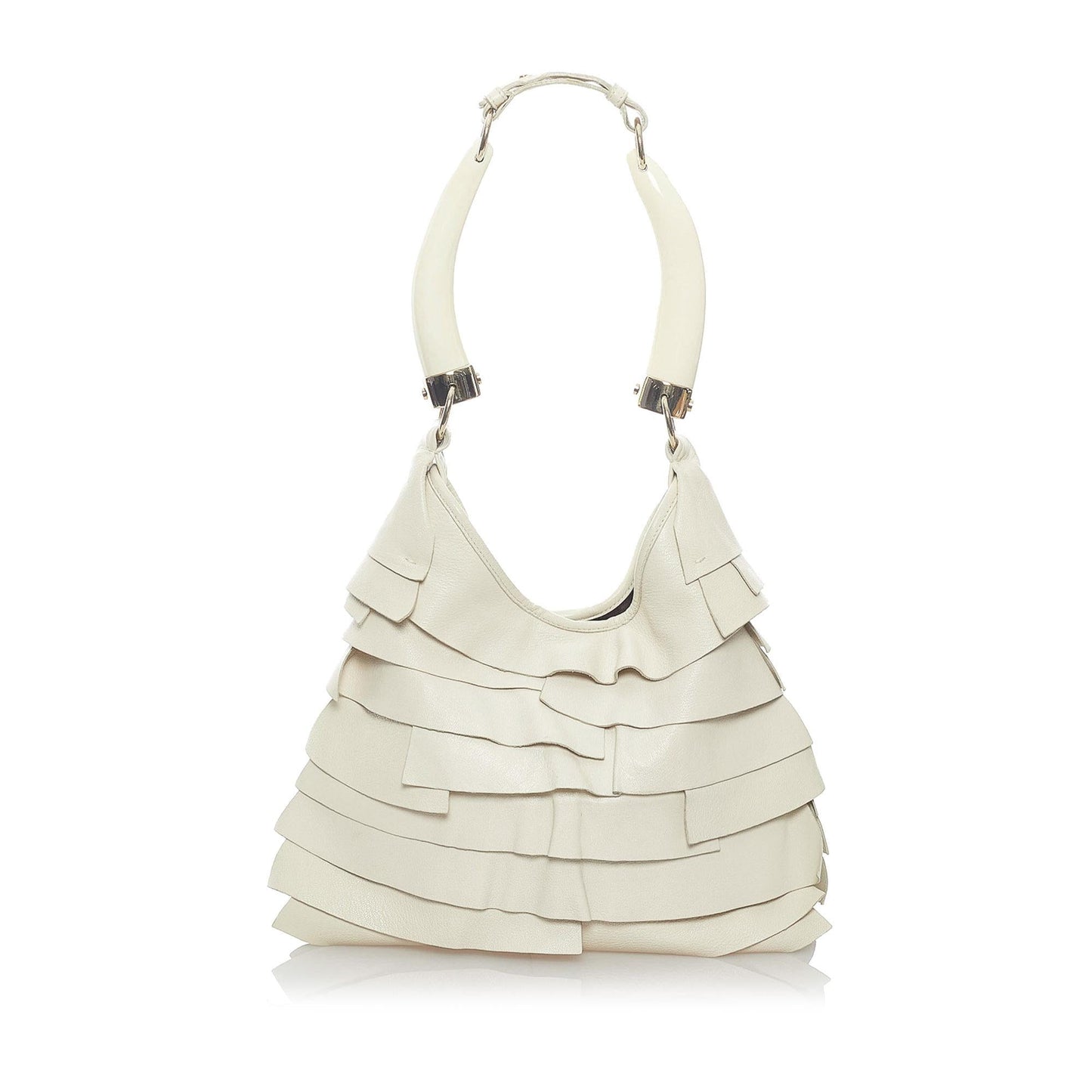 Saint Laurent Saint Tropez Leather Shoulder Bag (SHG-33514