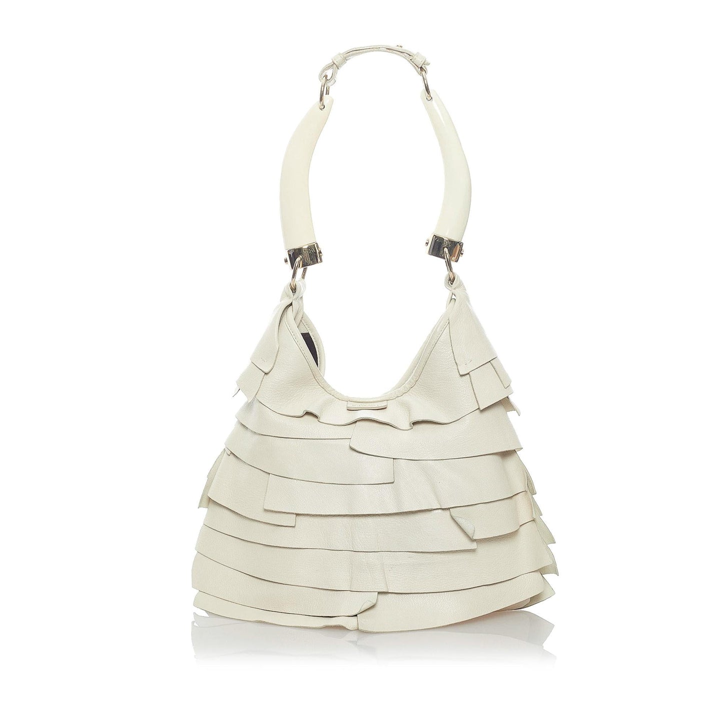 Saint Laurent Saint Tropez Leather Shoulder Bag (SHG-33514