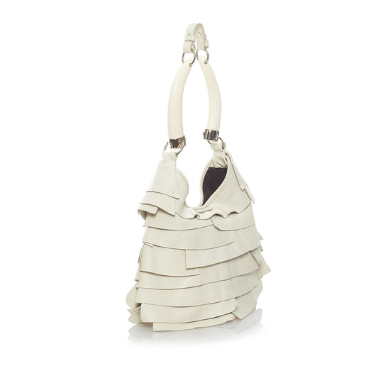 Saint Laurent Saint Tropez Leather Shoulder Bag (SHG-33514
