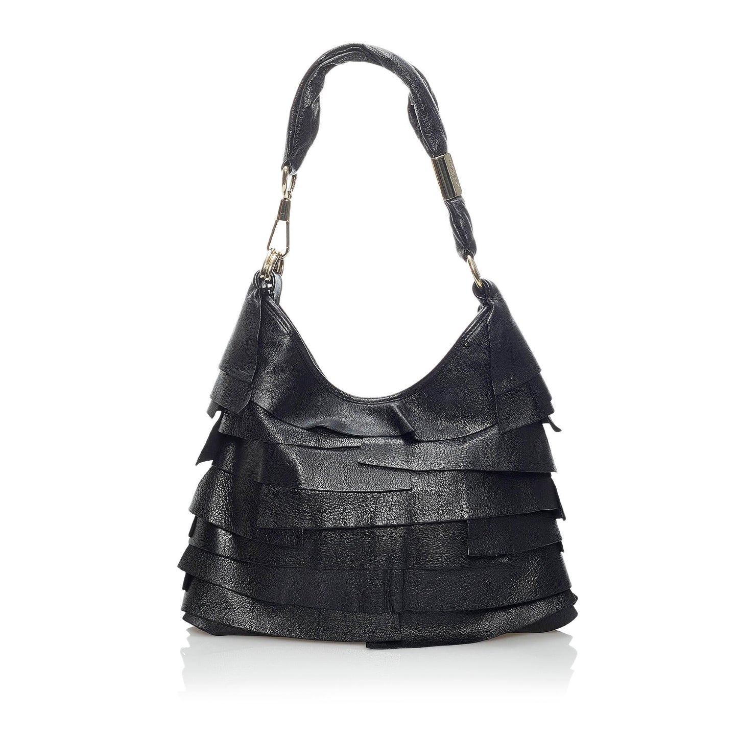 Saint Laurent Saint Tropez Leather Shoulder Bag (SHG-34101
