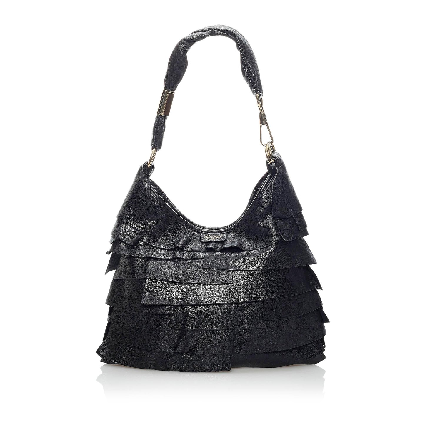 Saint Laurent Saint Tropez Leather Shoulder Bag (SHG-34101