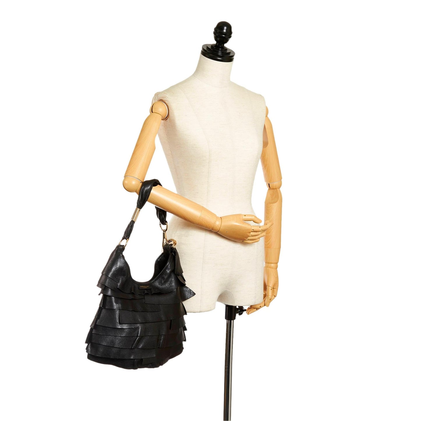 Saint Laurent Saint Tropez Leather Shoulder Bag (SHG-34101