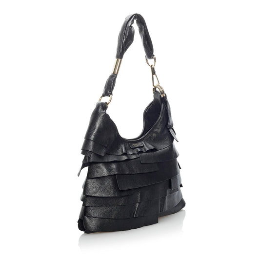 Saint Laurent Saint Tropez Leather Shoulder Bag (SHG-34101