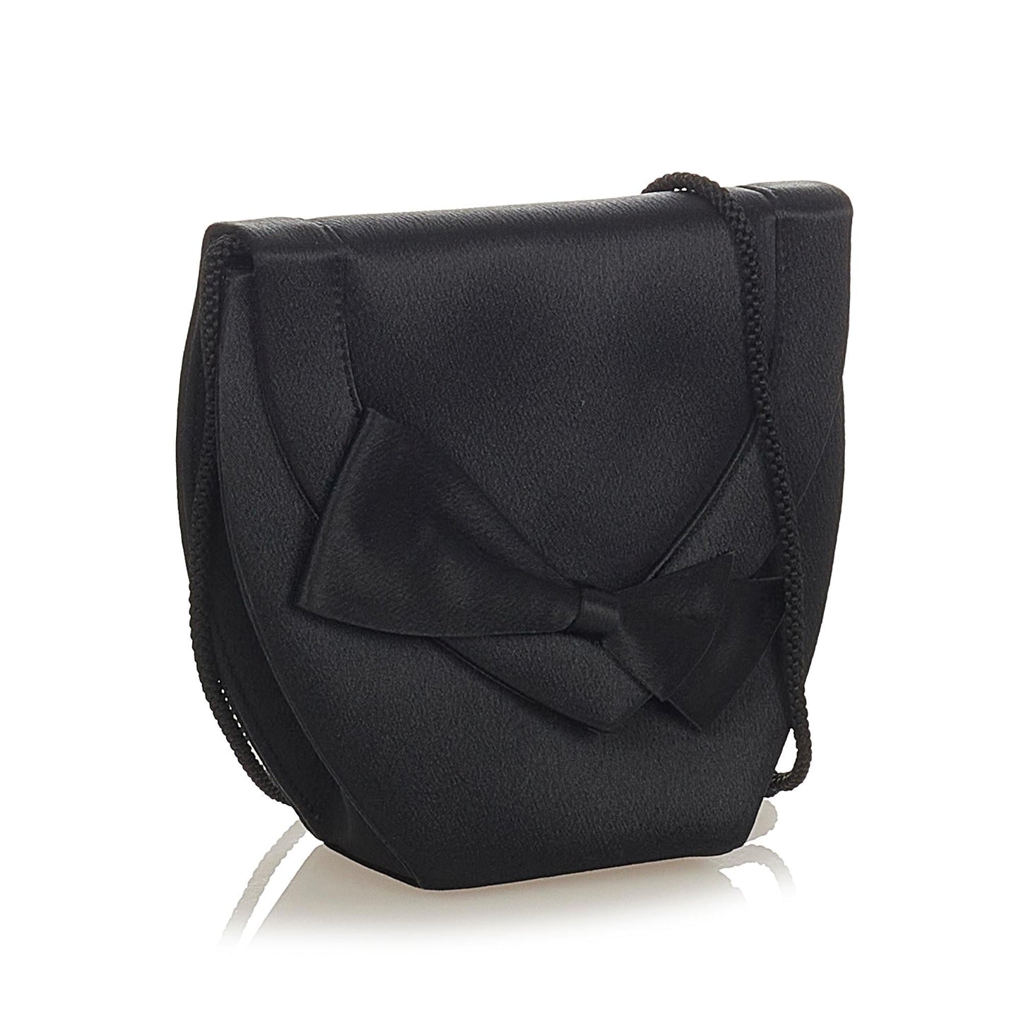 Saint Laurent Satin Clutch Bag (SHG-25250