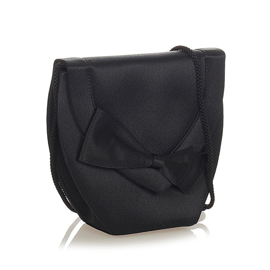 Saint Laurent Satin Clutch Bag (SHG-25250