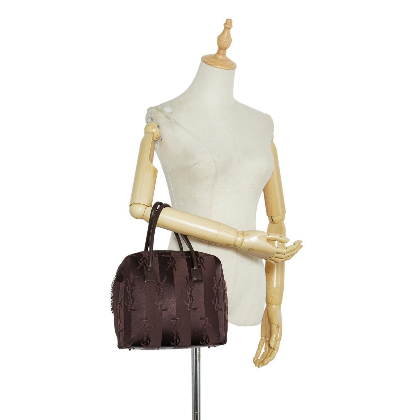 Saint Laurent Satin Handbag (SHG-Dfd0wP