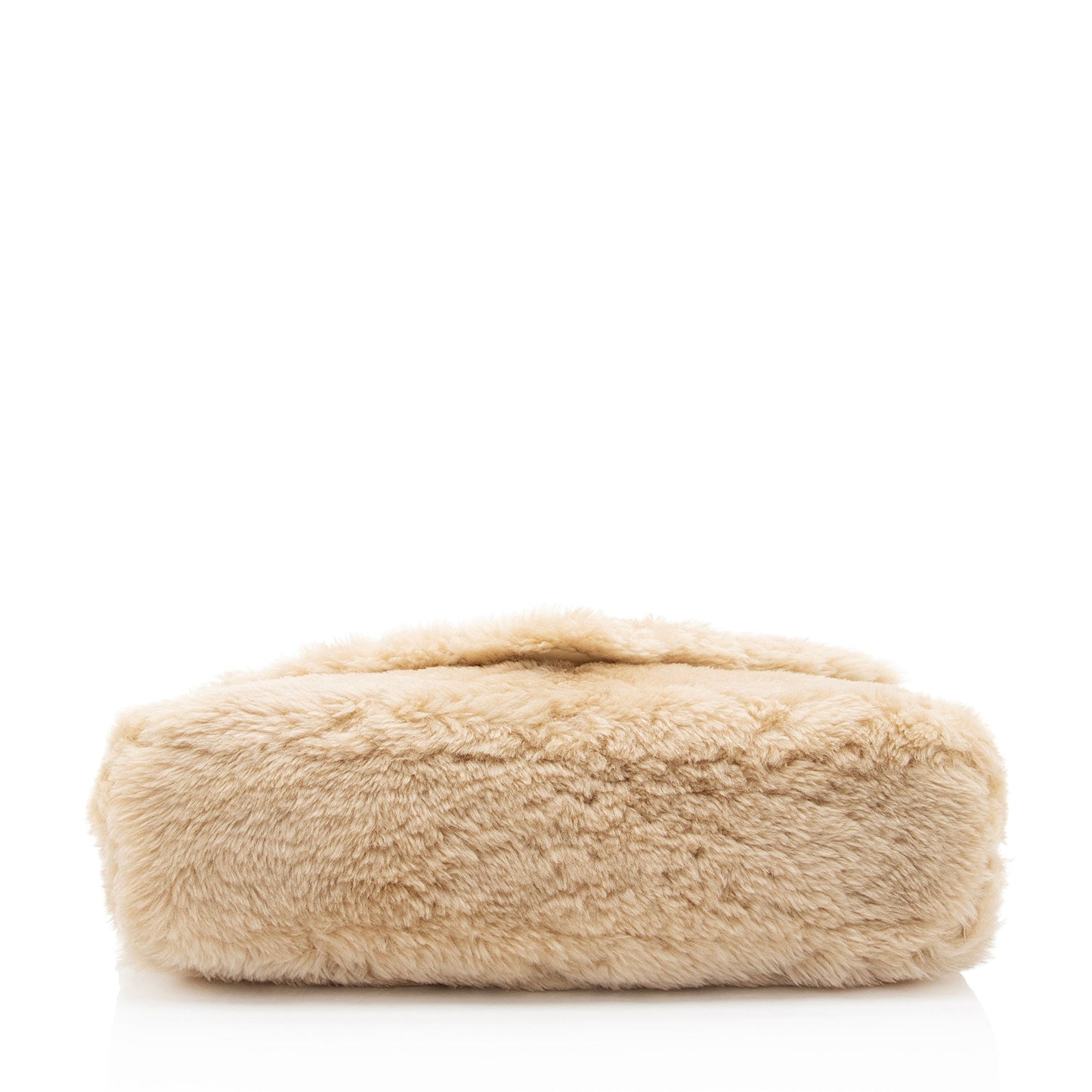 Saint Laurent Shearling Lambskin Puffer Sade Clutch OG4bp5
