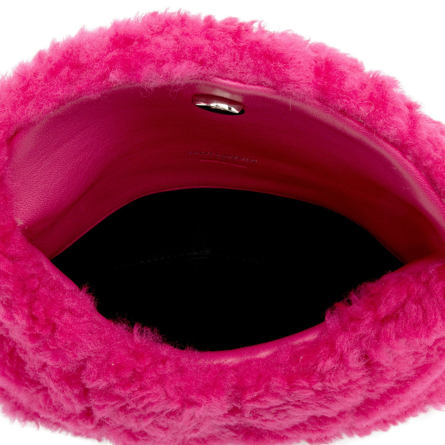Saint Laurent Shearling Puffer LouLou Clutch ykqS9v