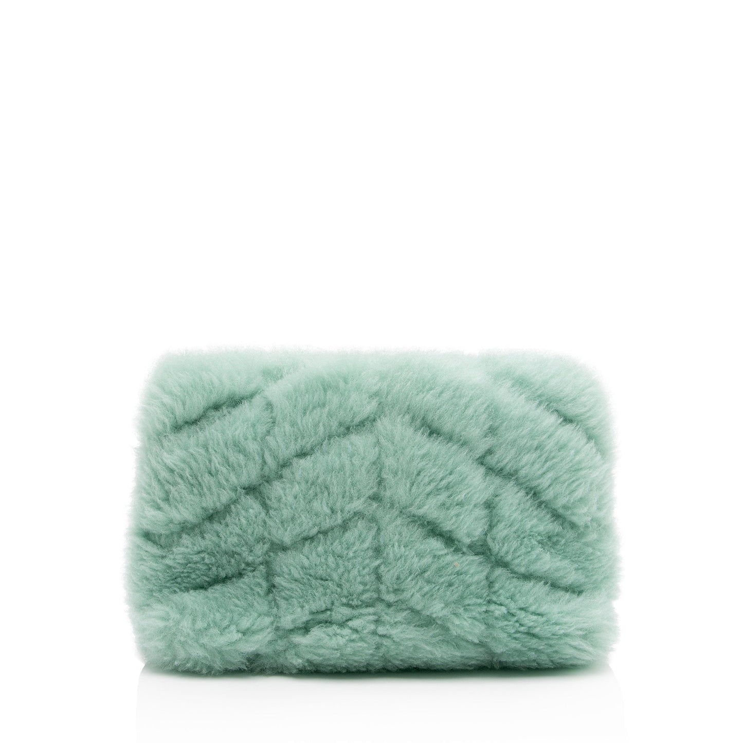 Saint Laurent Shearling Puffer LouLou Clutch viZusu
