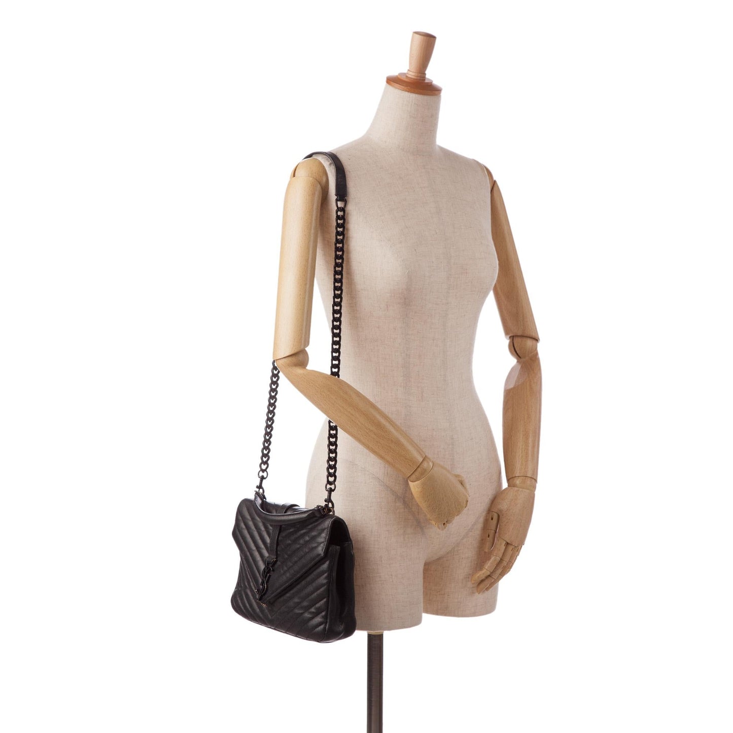 Saint Laurent Small College Satchel (SHG-GwPW7O