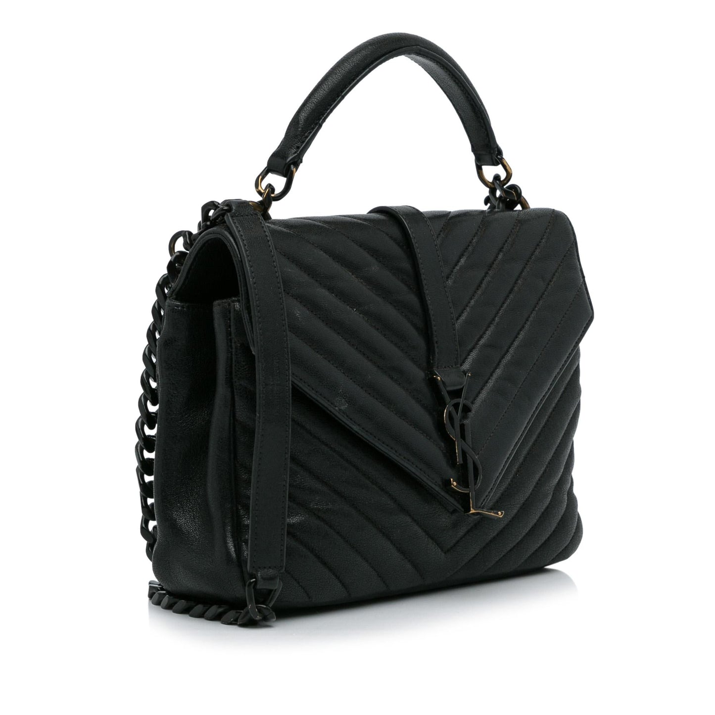 Saint Laurent Small College Satchel (SHG-GwPW7O