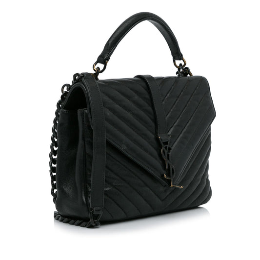 Saint Laurent Small College Satchel (SHG-GwPW7O