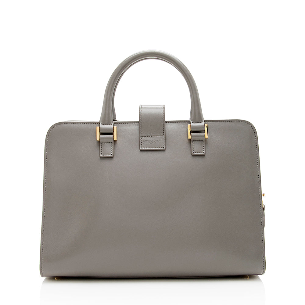 Saint Laurent Smooth Calfskin Baby Monogram Cabas Tote 15627