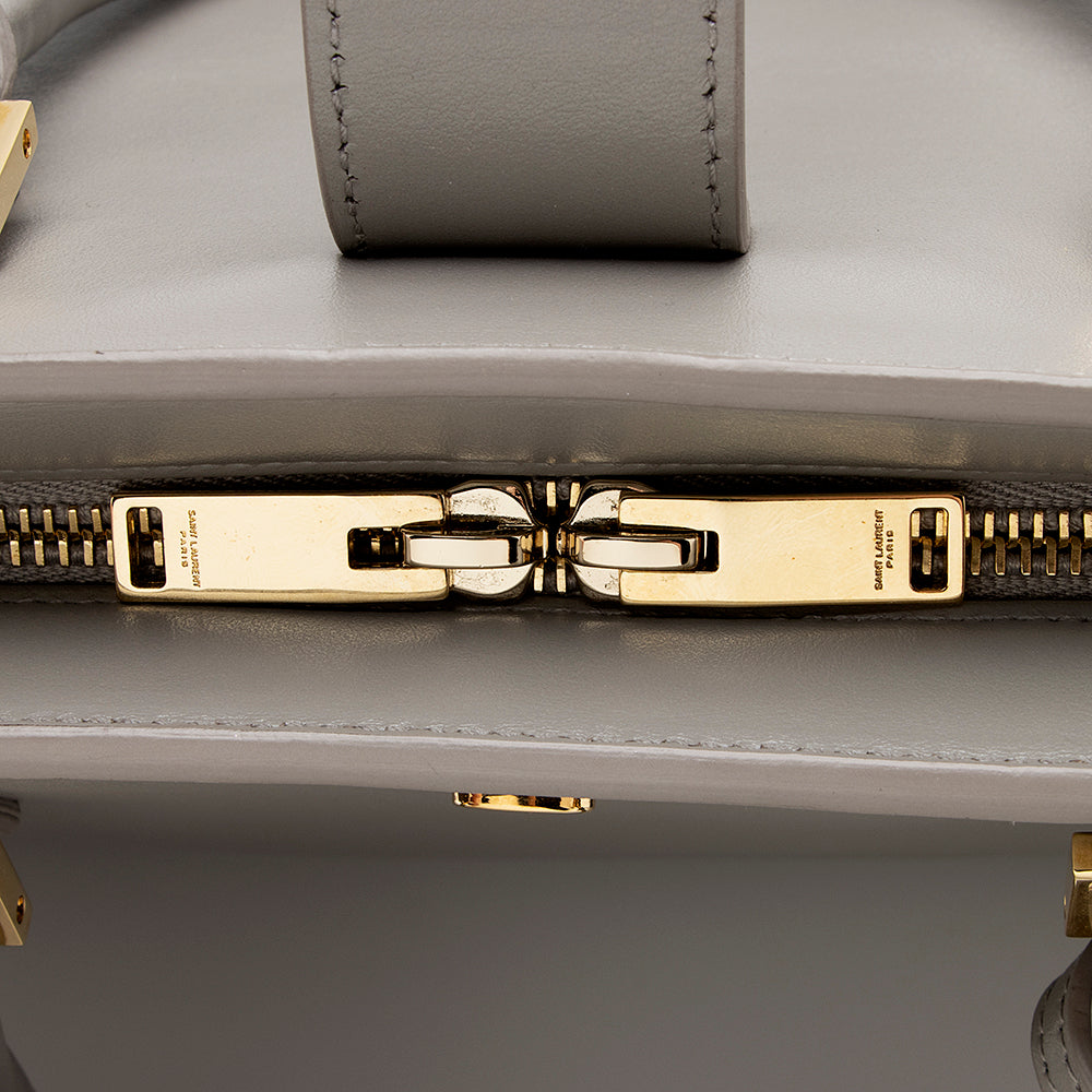 Saint Laurent Smooth Calfskin Baby Monogram Cabas Tote 15627