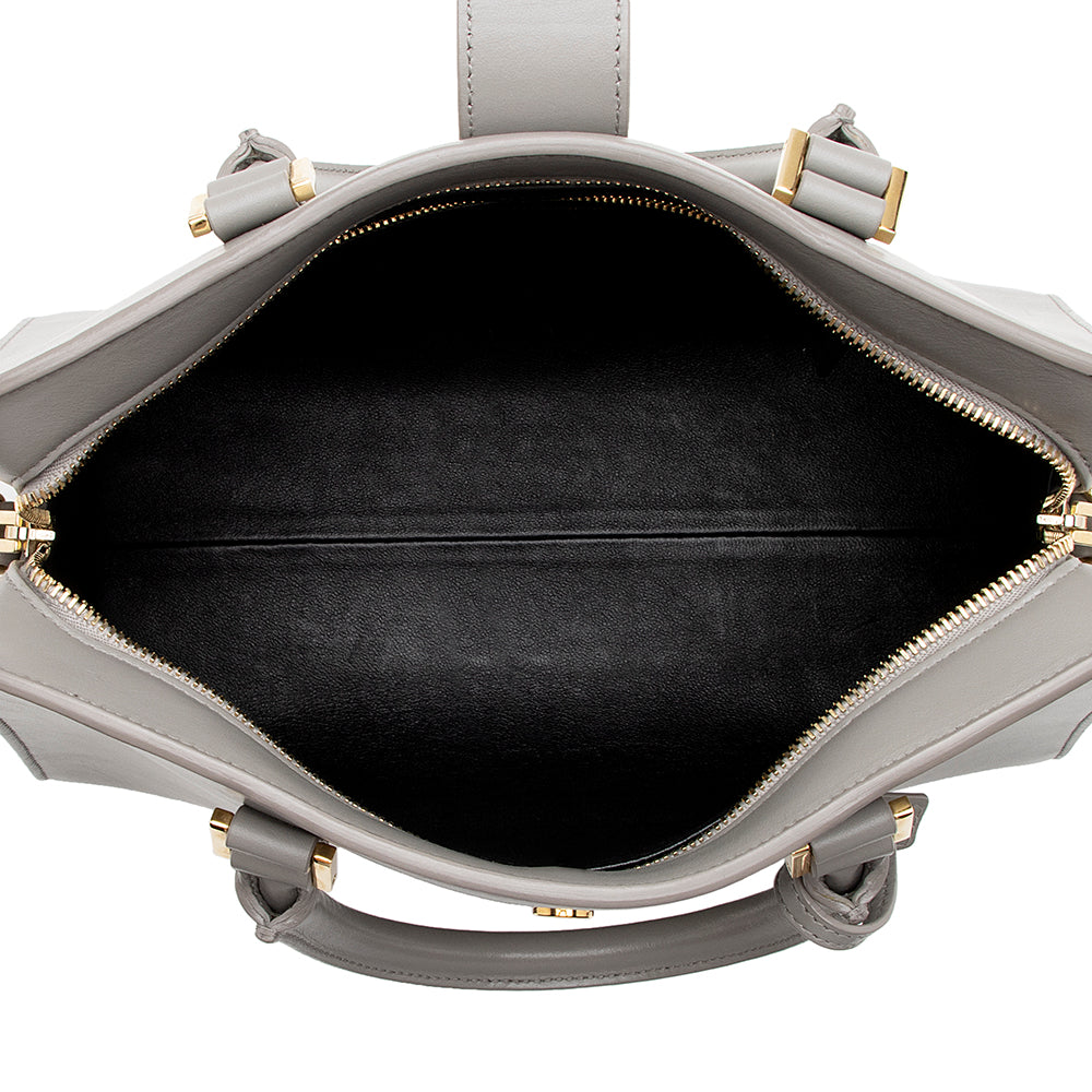 Saint Laurent Smooth Calfskin Baby Monogram Cabas Tote 15627