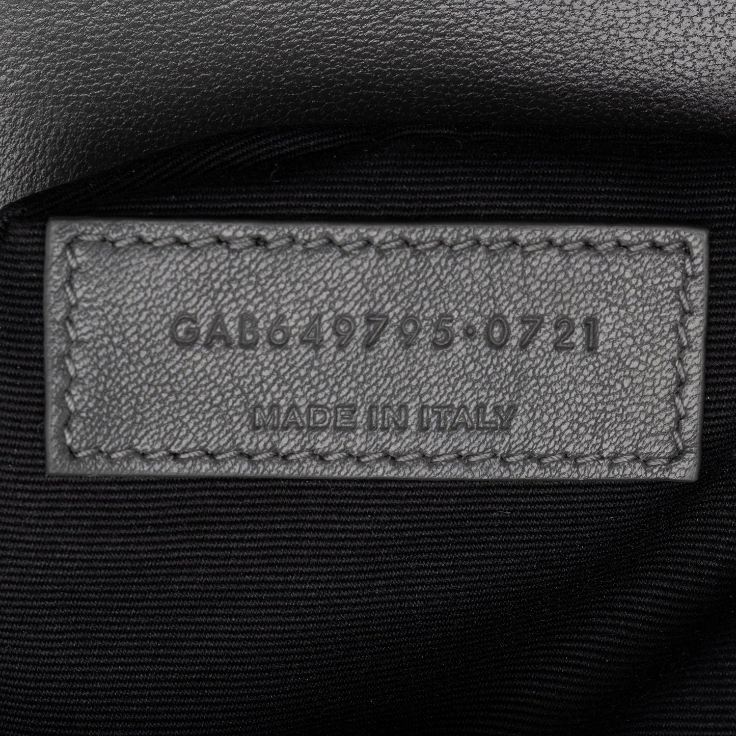Saint Laurent Smooth Calfskin Le Maillon Shoulder Bag 23712