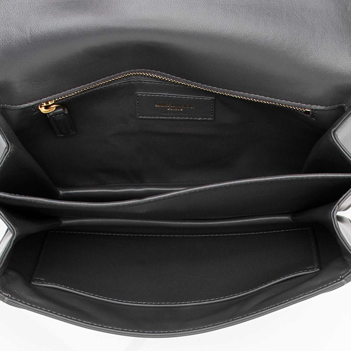 Saint Laurent Smooth Calfskin Le Maillon Shoulder Bag 23712