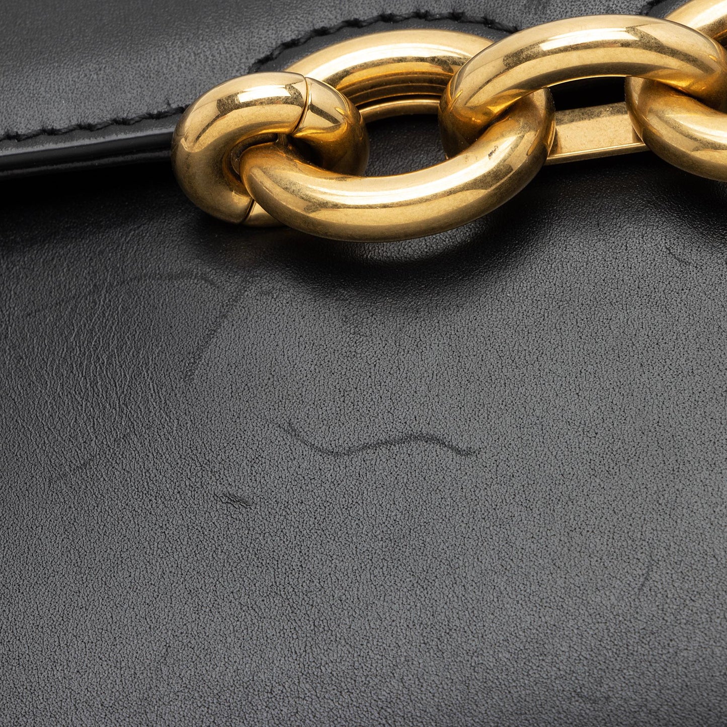 Saint Laurent Smooth Calfskin Le Maillon Shoulder Bag 1cEBlW