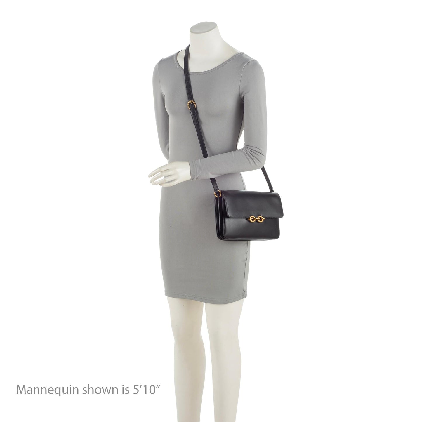 Saint Laurent Smooth Calfskin Le Maillon Shoulder Bag 1cEBlW