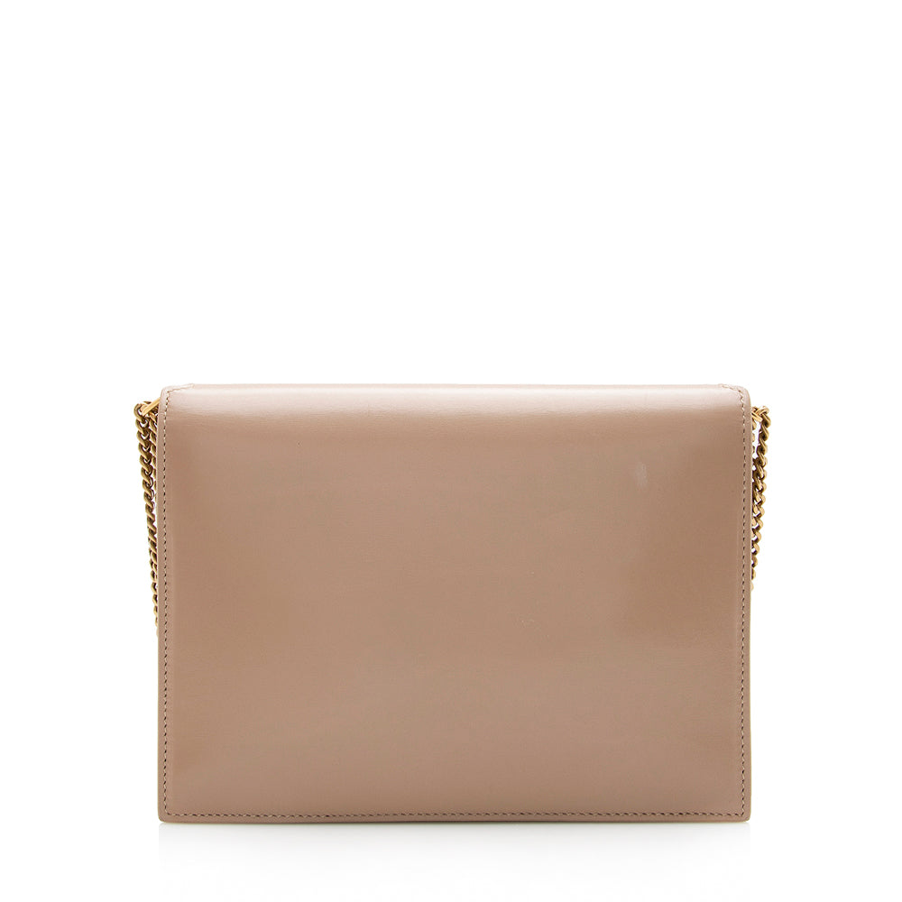 Saint Laurent Smooth Calfskin Monogram Cassandra Shoulder Bag 14588