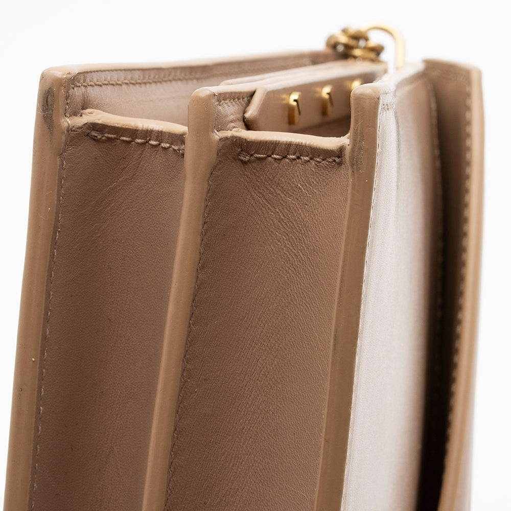 Saint Laurent Smooth Calfskin Monogram Cassandra Shoulder Bag 14588