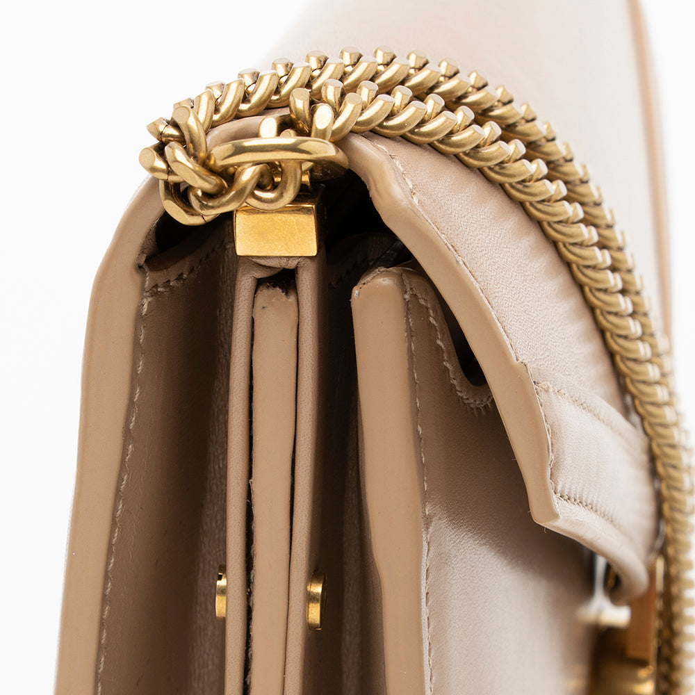 Saint Laurent Smooth Calfskin Monogram Cassandra Shoulder Bag 14588