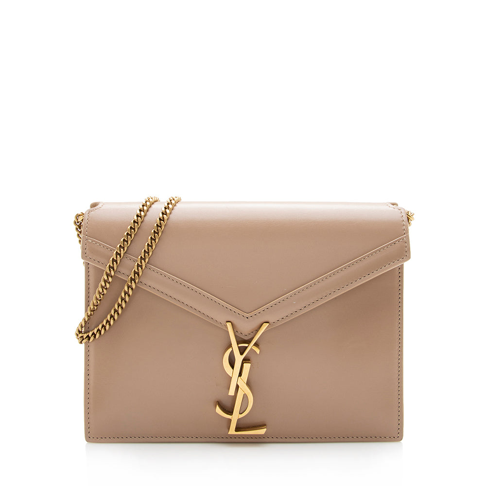 Saint Laurent Smooth Calfskin Monogram Cassandra Shoulder Bag 14588