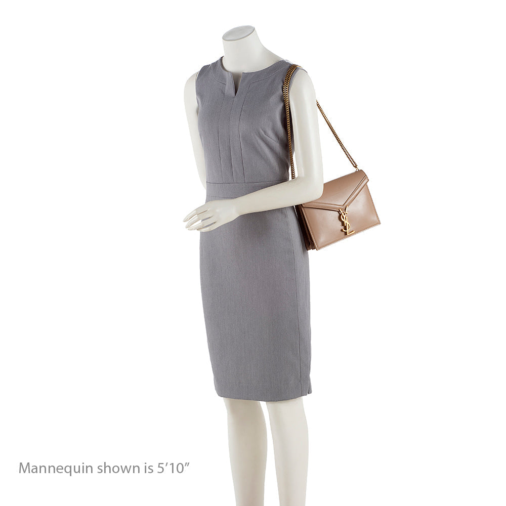 Saint Laurent Smooth Calfskin Monogram Cassandra Shoulder Bag 14588