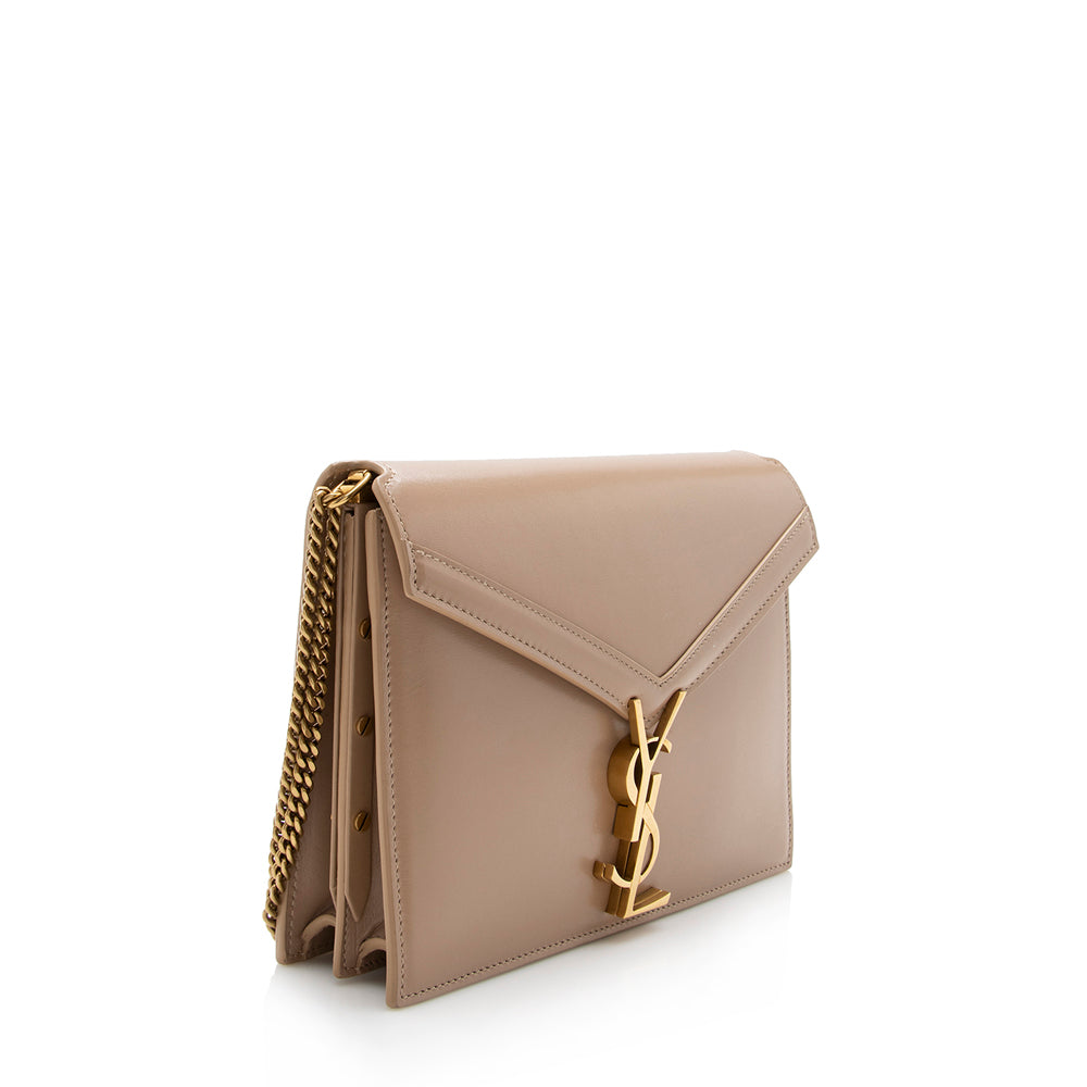 Saint Laurent Smooth Calfskin Monogram Cassandra Shoulder Bag 14588
