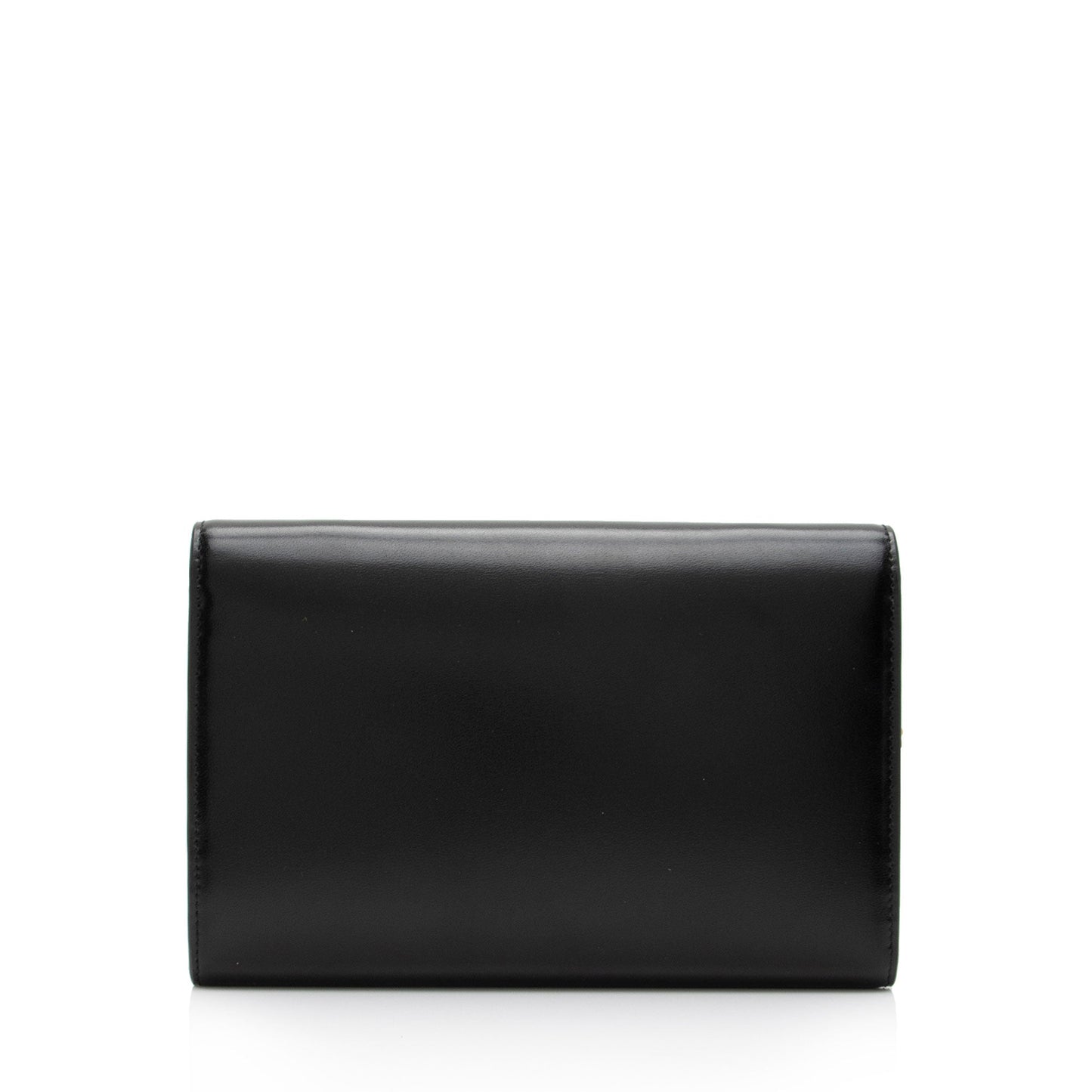Saint Laurent Smooth Calfskin Monogram Cassandre Chain Wallet O6MCNA