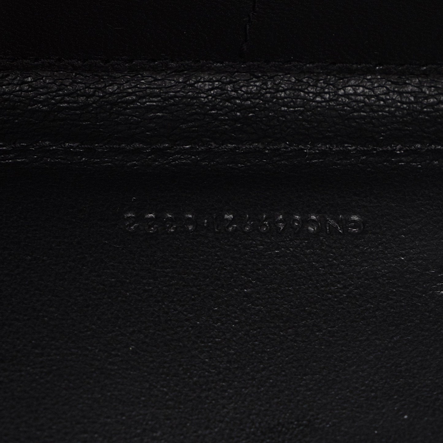 Saint Laurent Smooth Calfskin Monogram Cassandre Chain Wallet O6MCNA