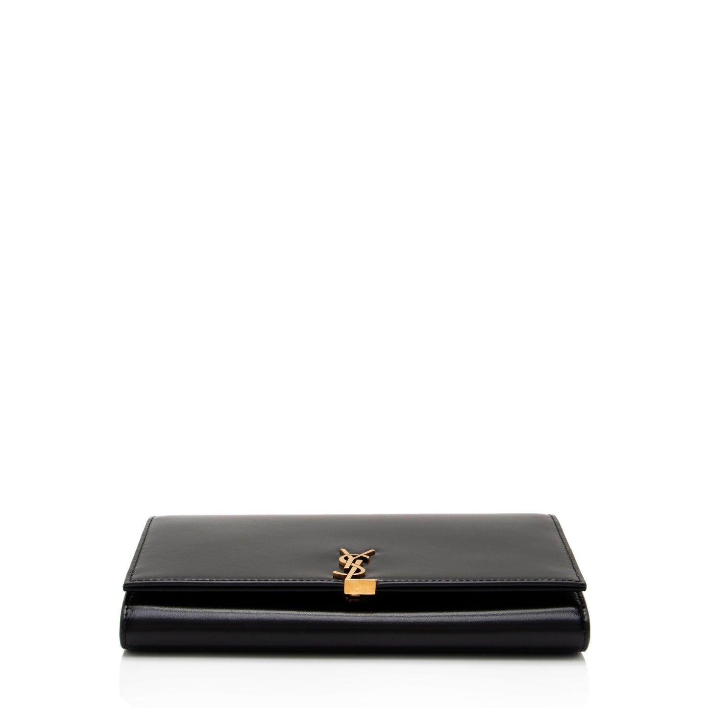 Saint Laurent Smooth Calfskin Monogram Cassandre Chain Wallet v1q6uC