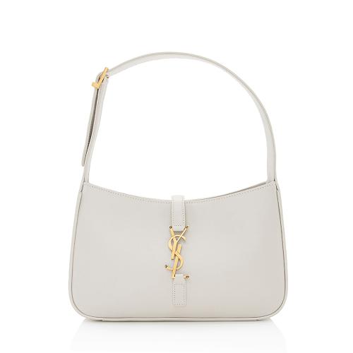 Saint Laurent Smooth Calfskin Monogram Le 5 A 7 Hobo XO6BXf