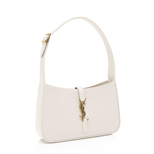 Saint Laurent Smooth Calfskin Monogram Le 5 A 7 Hobo AFbrT4