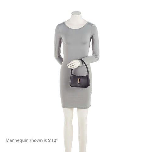 Saint Laurent Smooth Calfskin Monogram Le 5 A 7 Mini Hobo 2E6ifH