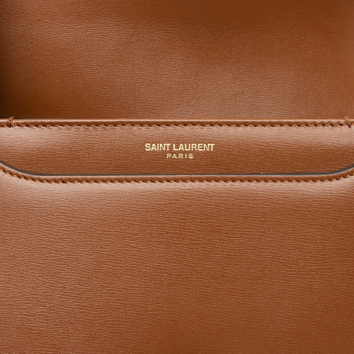 Saint Laurent Smooth Calfskin Monogram Le 61 Saddle Small Crossbody Bag 23810