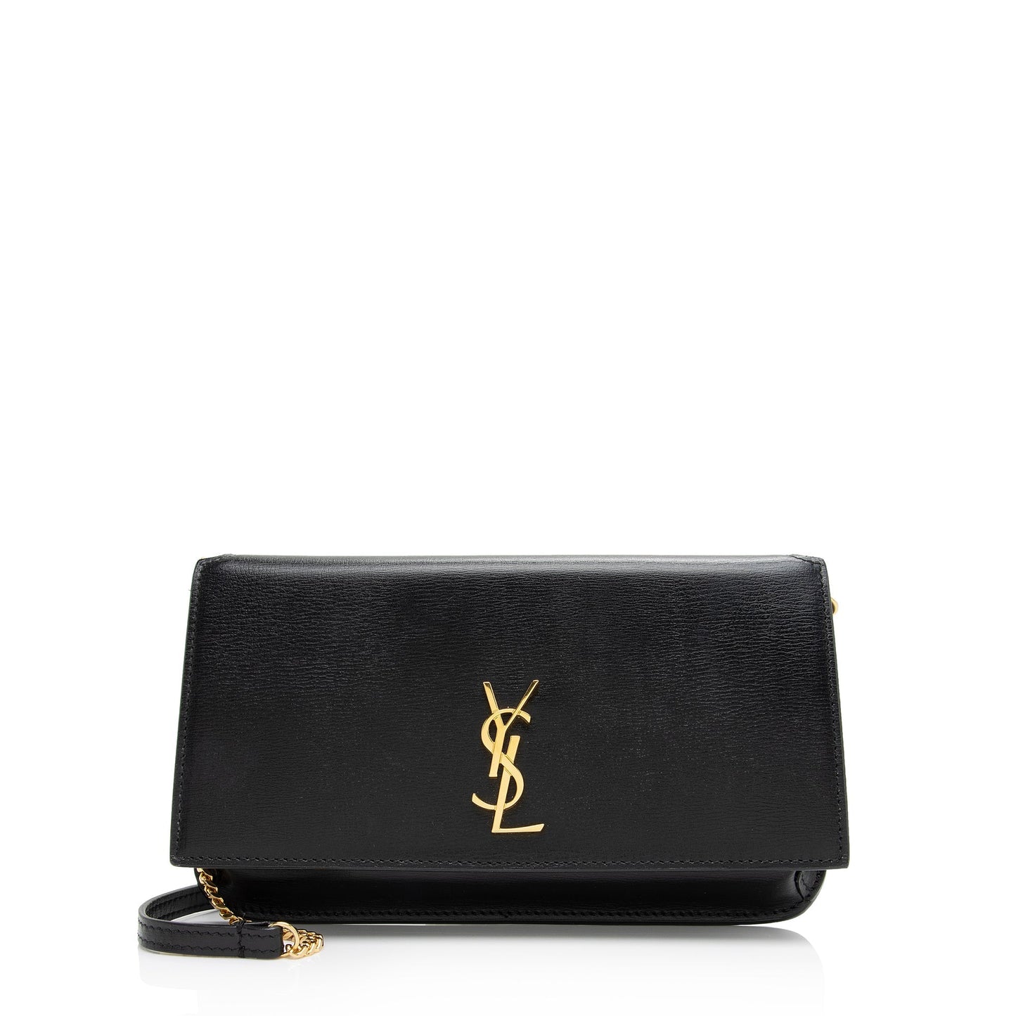 Saint Laurent Smooth Calfskin Monogram Phone Holder Shoulder Bag A9QRvt