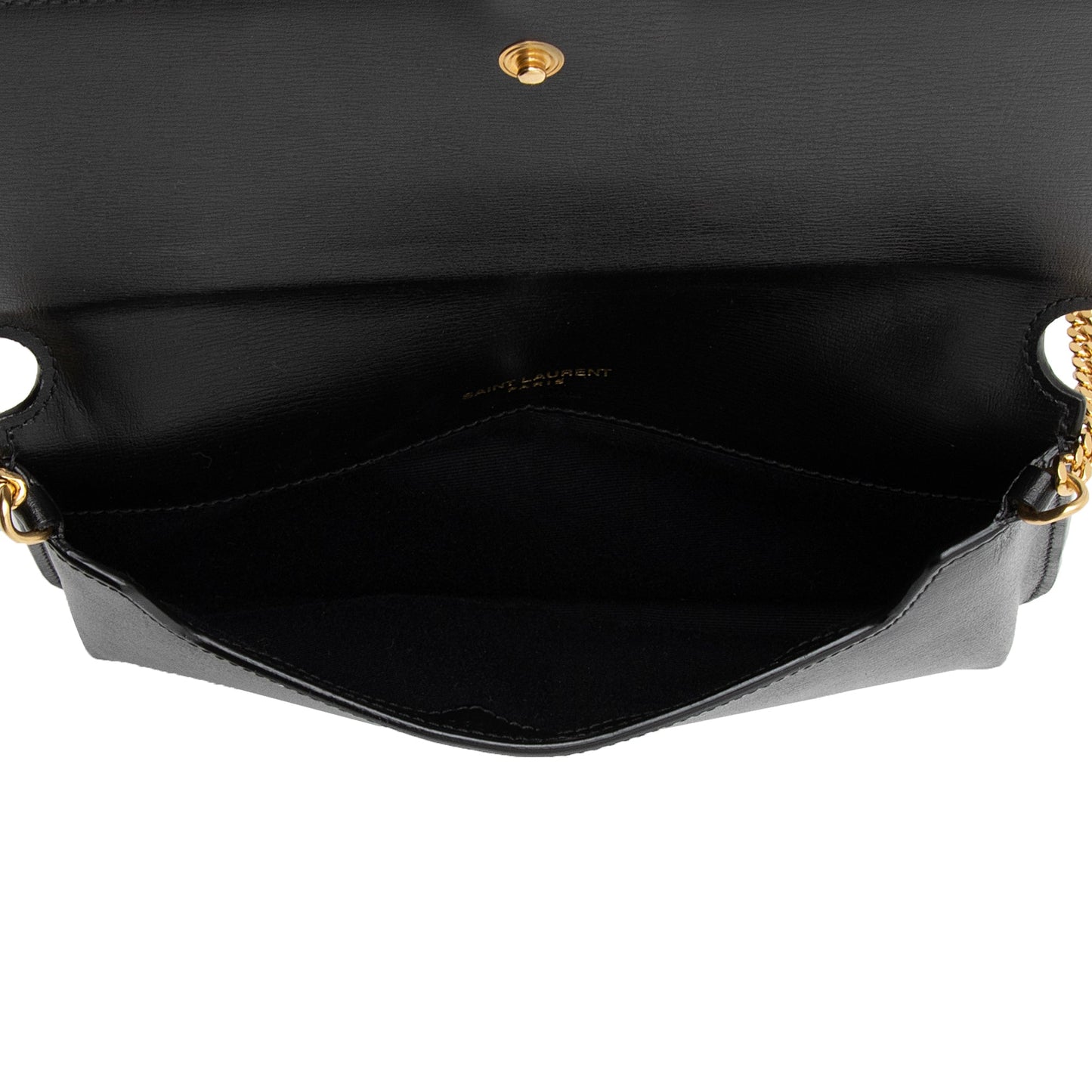 Saint Laurent Smooth Calfskin Monogram Phone Holder Shoulder Bag A9QRvt