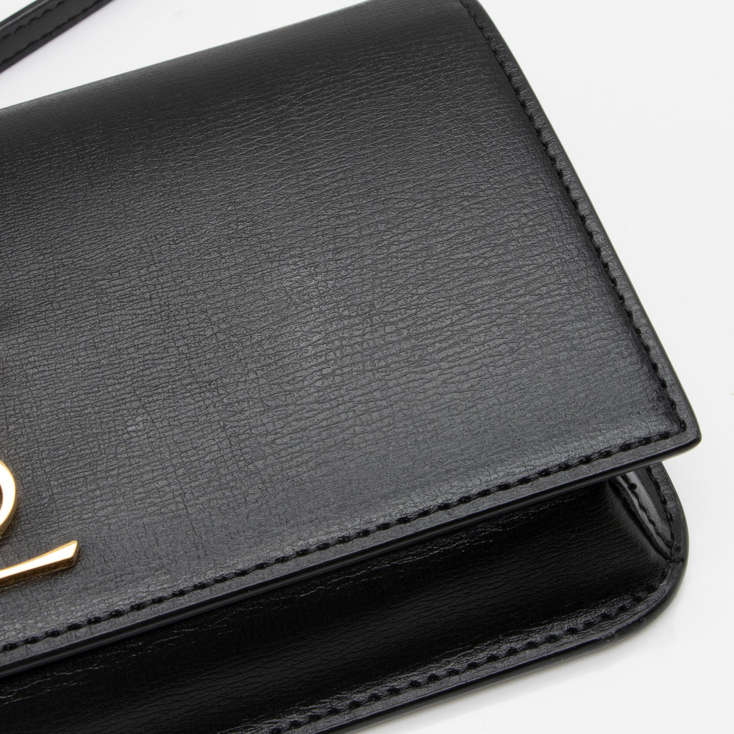 Saint Laurent Smooth Calfskin Monogram Phone Holder Shoulder Bag ma6enh