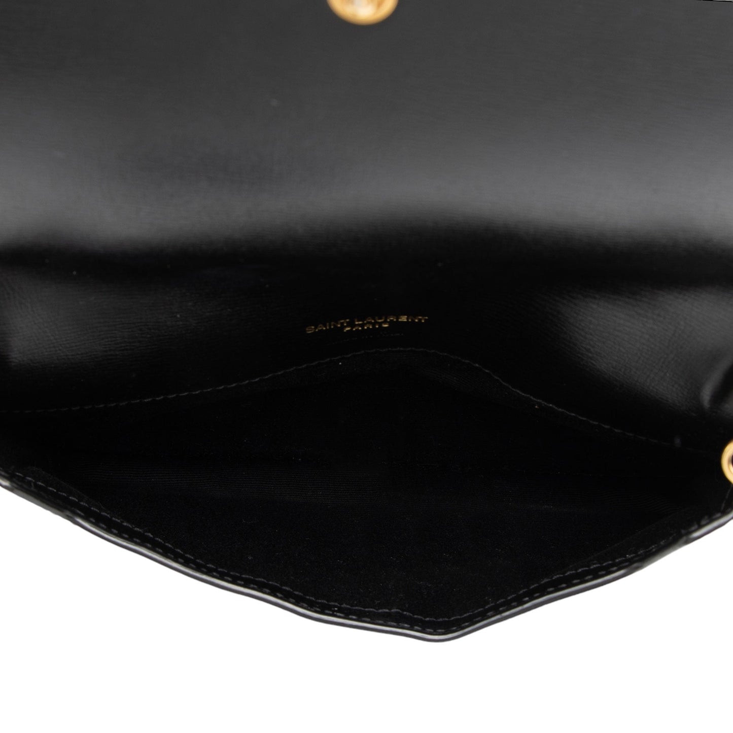 Saint Laurent Smooth Calfskin Monogram Phone Holder Shoulder Bag ma6enh