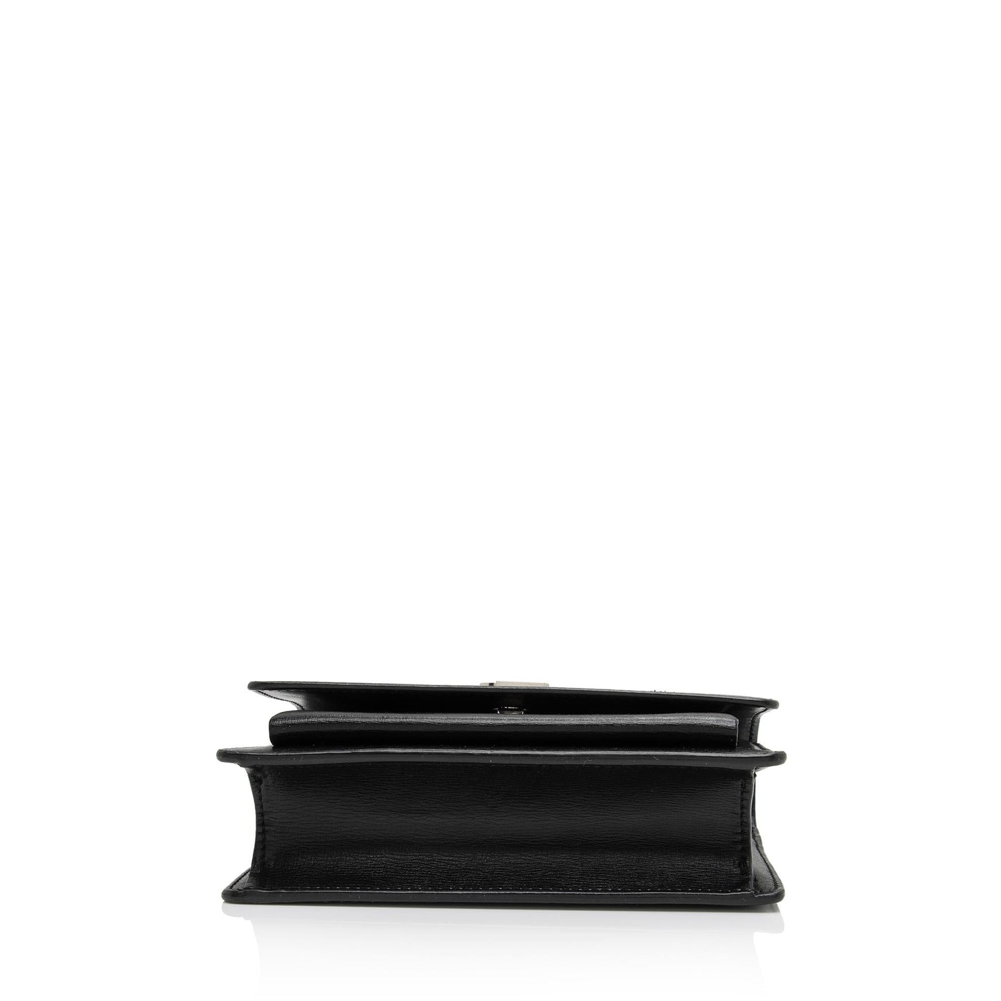 Saint Laurent Smooth Calfskin Monogram Sunset Mini Wallet on Chain Bag JIh0bZ