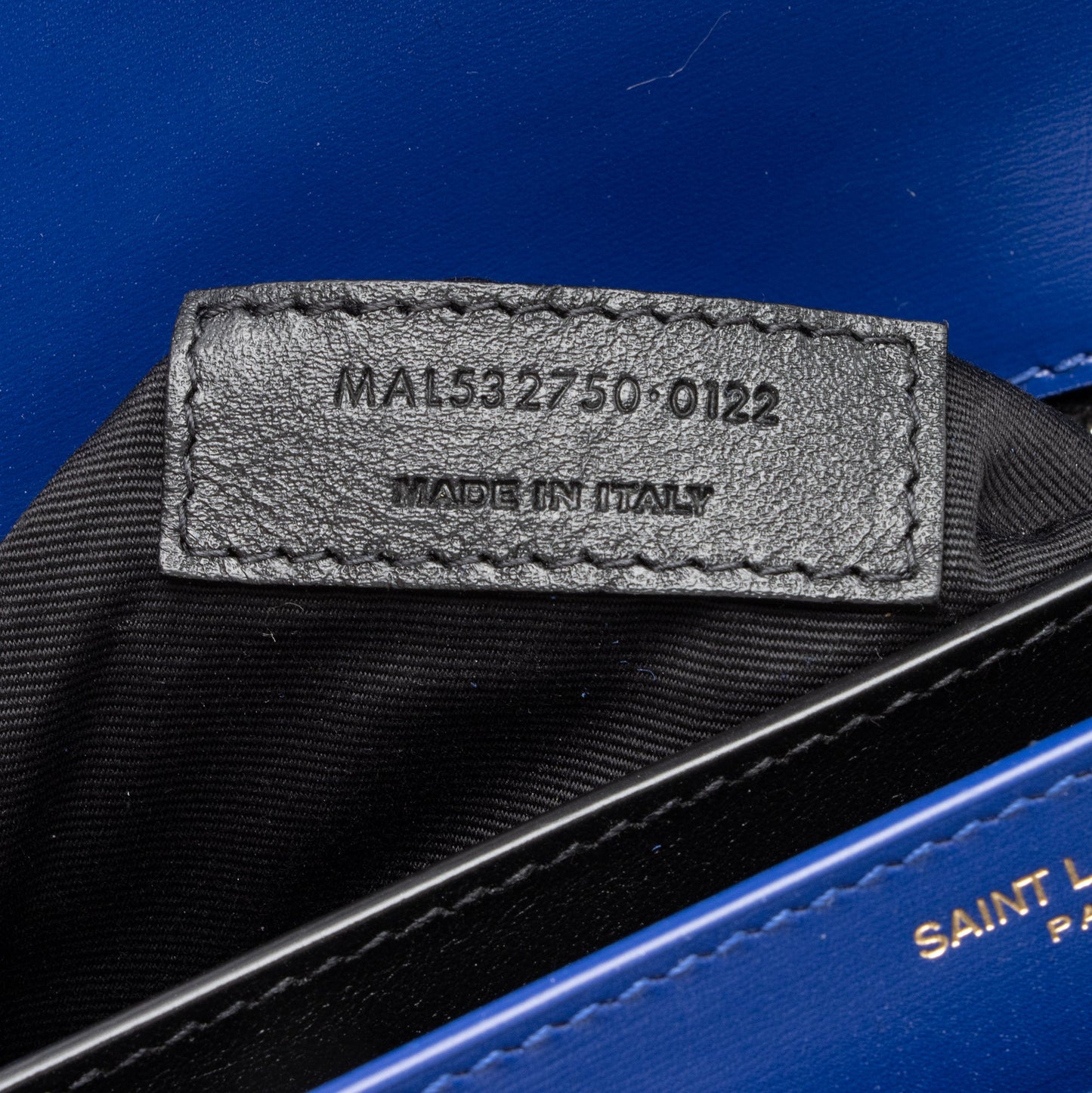 Saint Laurent Smooth Calfskin Saude Monogram Cassandra Medium Chain Bag 23932