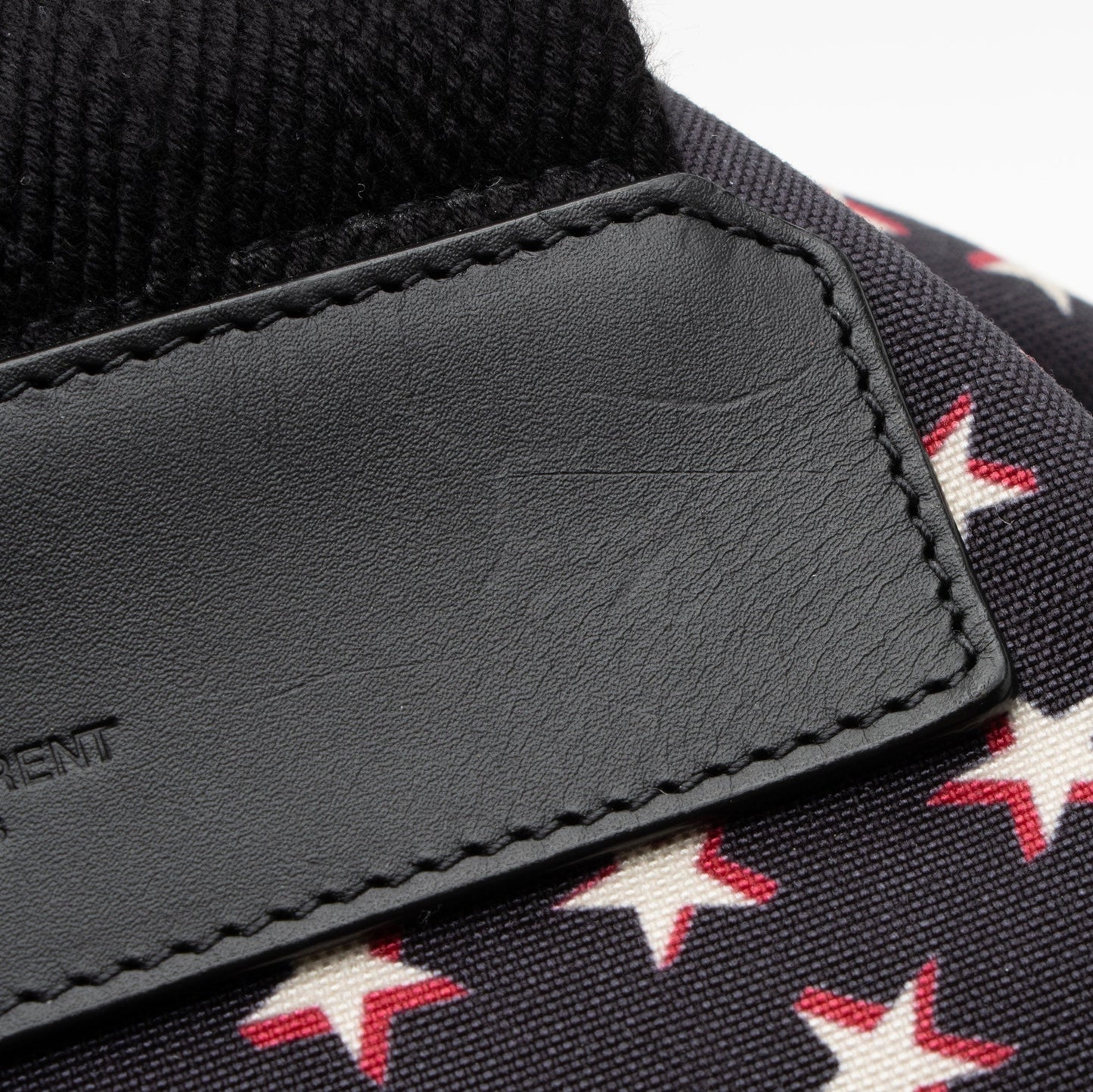 Saint Laurent Star Print Canvas City Sailor Backpack Vua4jd