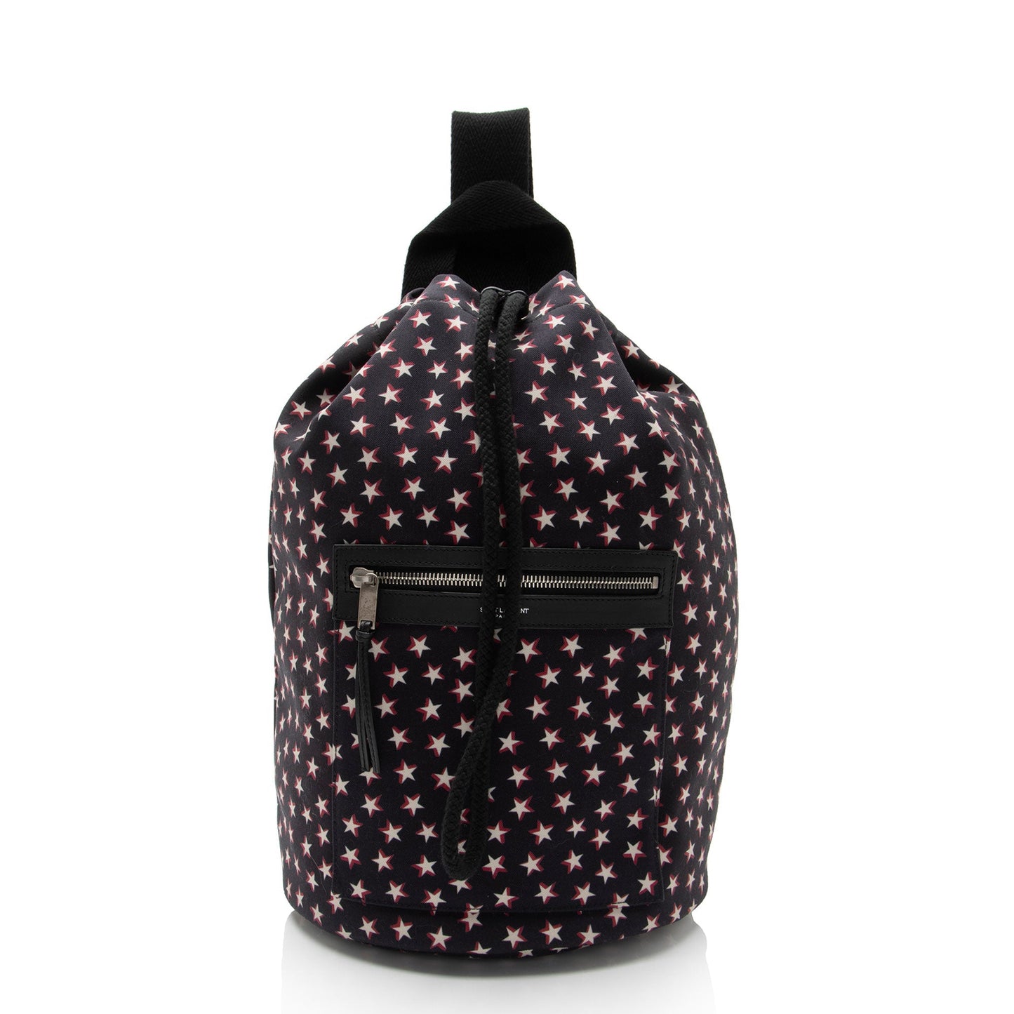 Saint Laurent Star Print Canvas City Sailor Backpack Vua4jd