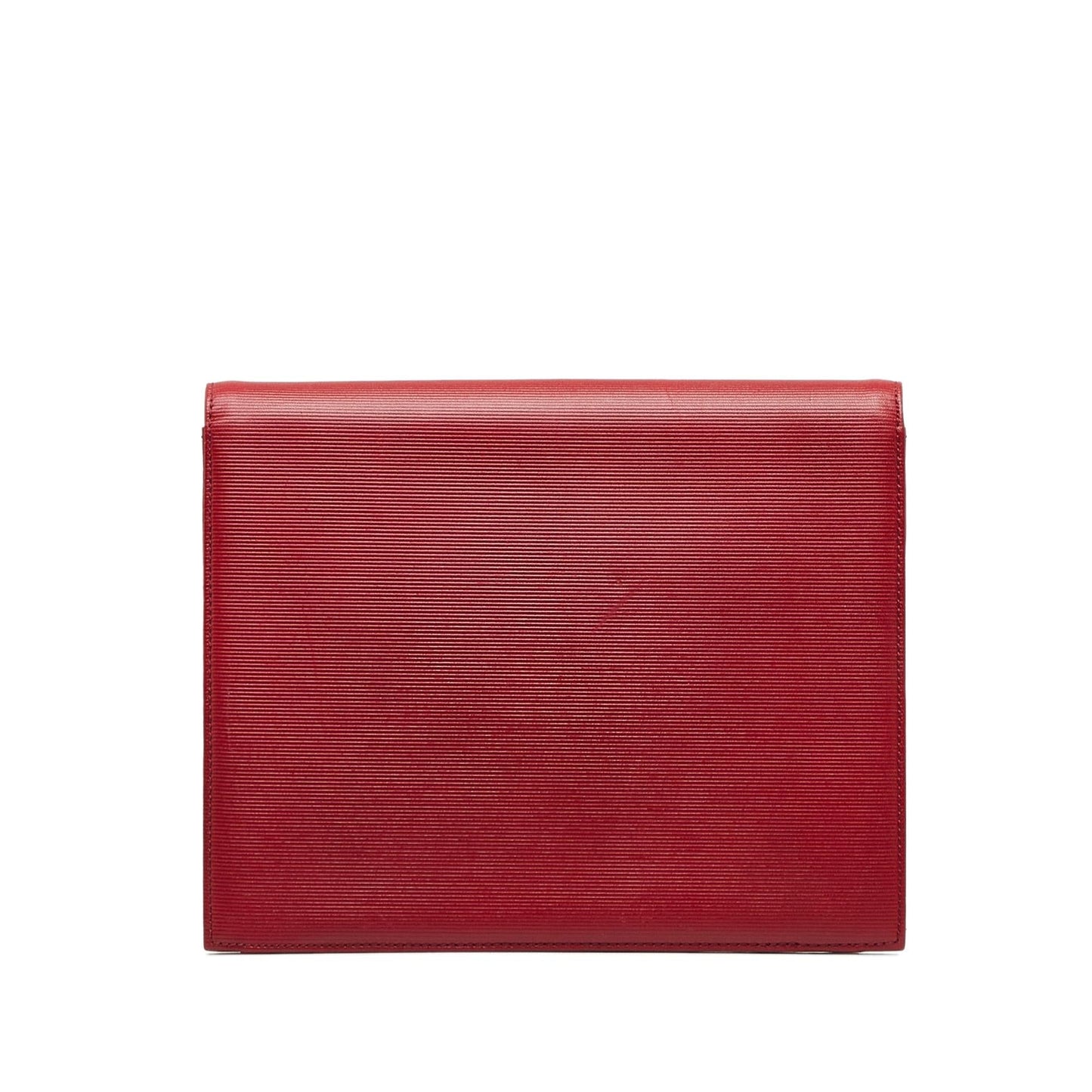 Saint Laurent Studded Leather Clutch Bag (SHG-ptOwqf