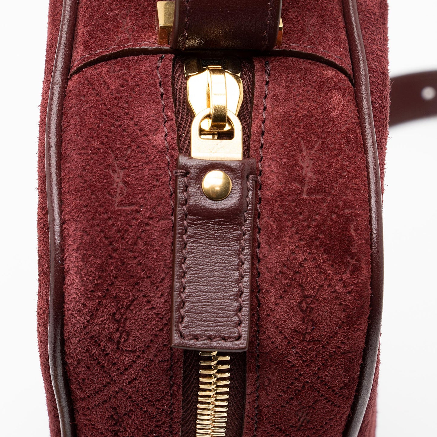 Saint Laurent Suede Le Monogramme Camera Bag PE4ejK