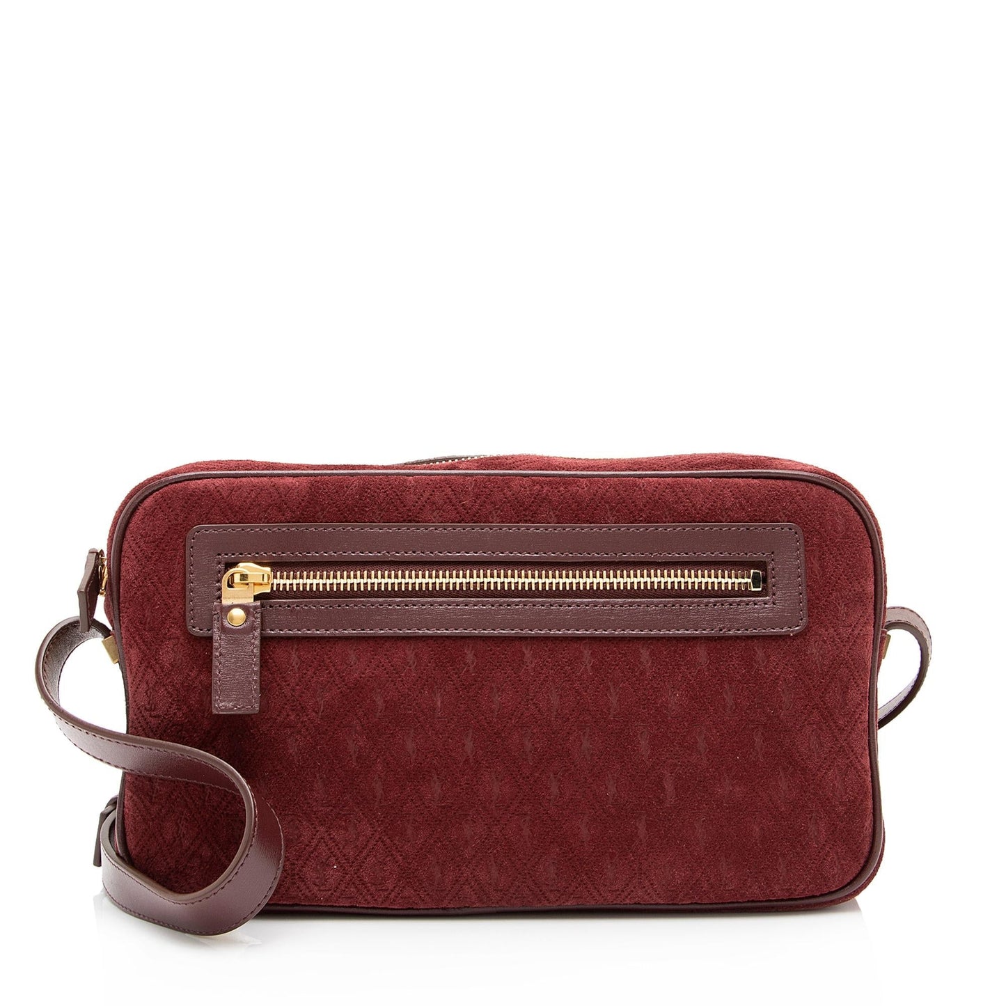 Saint Laurent Suede Le Monogramme Camera Bag PE4ejK