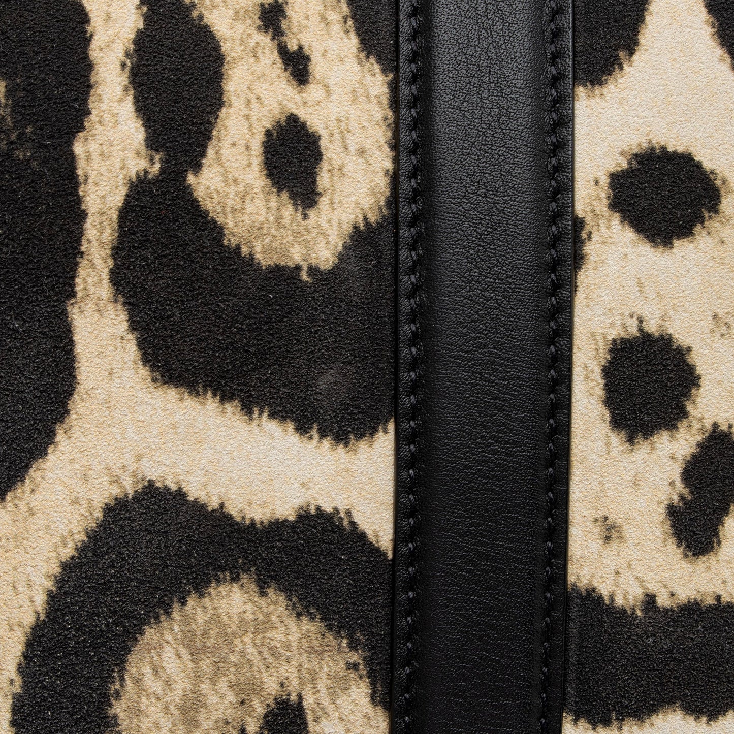 Saint Laurent Suede Leopard Print Camden Tote YPOyM8