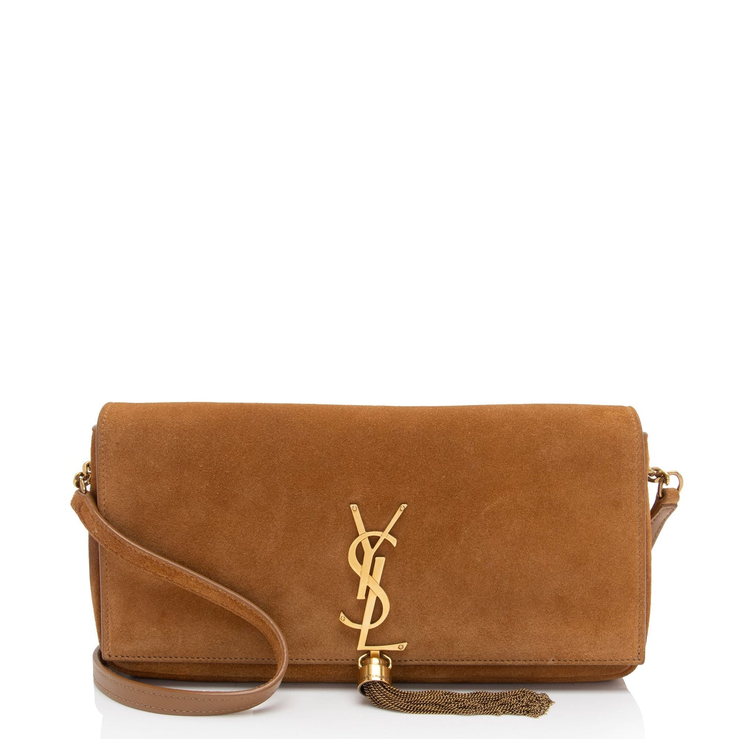 Saint Laurent Suede Monogram Kate 99 Tassel Shoulder Bag 5iTIHq
