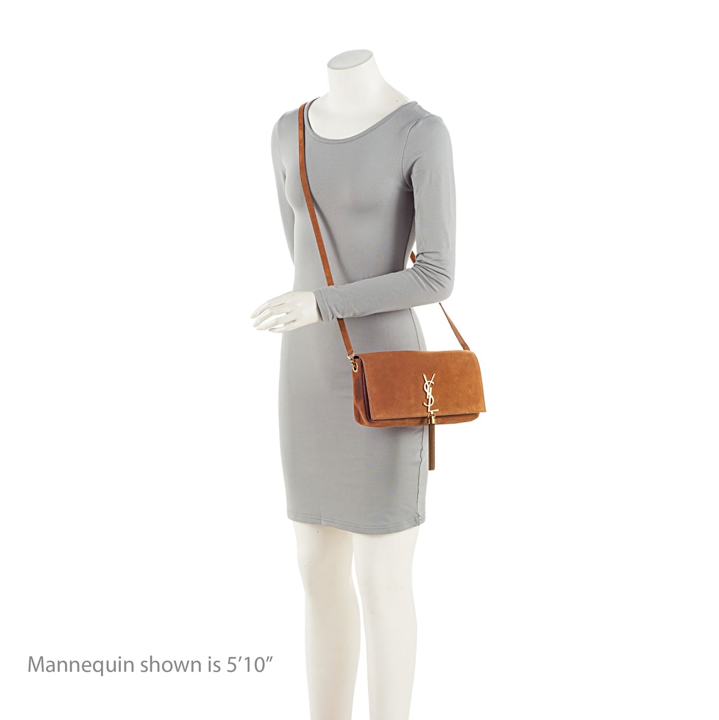 Saint Laurent Suede Monogram Kate 99 Tassel Shoulder Bag 5iTIHq